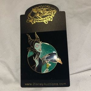 Disney Auction Malficent Pin